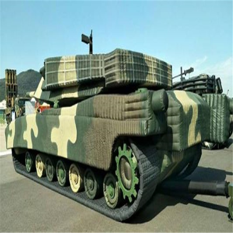 中沙充气坦克战车